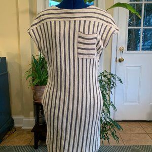 Olive & Oak Striped Terrycloth Dress - Sz M